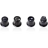 Loupe Eyeglass Magnifiers Set of 4 Different Strengths Watchmakers Repairs Tool - 5X, 10X,15X, 20X Magnification Jeweller’s W