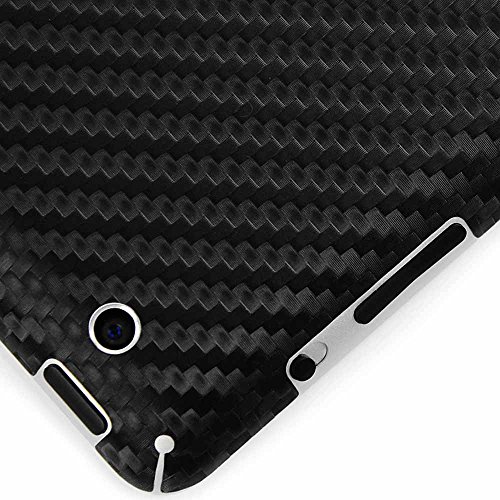 ArmorSuit MilitaryShield Black Carbon Fiber Film Shield + Screen Protector for Apple iPad 2 + Lifetime Replacements