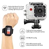 XtremePro 4K Ultra HD Sports Camera Bundle with Wireless Wrist Remote and 20 Accessories Included, Black