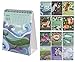 2019 Desktop Flip Calendar - Monthly Standing Desk Calendar, Safari Animals Critter Collection Design, Easel Style Top Spiral Bound, 6 x 3 x 7.8 Inches