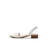 ALDO Women's Dorenna Heeled Sandal, White, 6