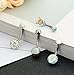 REVOLIA 4Pcs 14G Stainless Steel Belly Button Rings for Women Navel Rings CZ Body Piercing AB