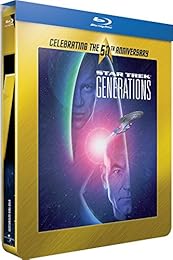 Star Trek : Générations - 50ème Anniversaire Star Trek - Édition BoÃ®tier Steelbook - Blu-Ray