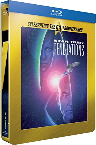 Star Trek : Générations - 50ème Anniversaire Star Trek - Édition BoÃ®tier Steelbook - Blu-Ray