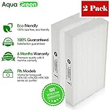 AQUA GREEN Honeywell HRF-R2 True HEPA Compatible Replacement Filter R (2 Pack)