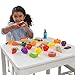 KidKraft 30-Piece Plastic Play Food Set, Fruits, Veggies, Sweets and More, Use with Play Kitchens, Gift for Ages 3+