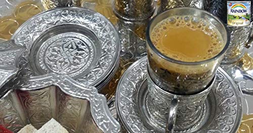 Rainbow Evaporated Milk Full Cream Sterilized 6oz. 170gm each 12 Cans حليب أبو قوس مبخر كامل الدسم افضل صديق للشاي
