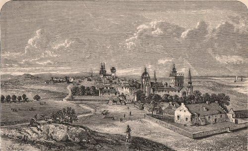 Amazon Com Old Aberdeen View In 1693 From Slezer S Theatrum