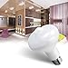 QPAU E27 9W 18 LED PIR Motion Sensor Bulb, Warm White