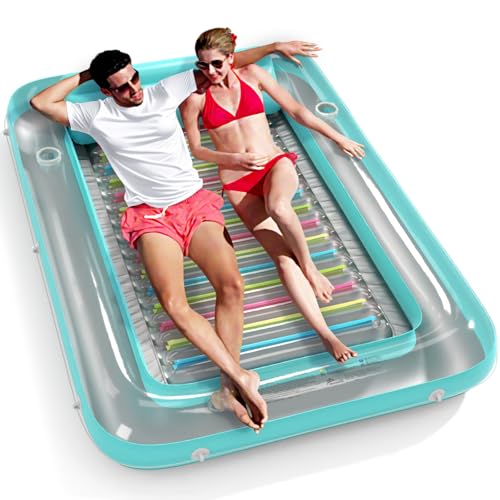 Inflatable Tanning Pool Lounger Float