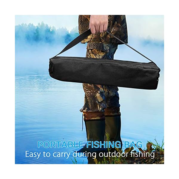 Angelrute Teleskoprute, Fishing Rod, FishOaky Carbon Fiber Angelruten Angeln Rute Pole fÃ¼r Salzwasser SÃ¼Ãwasse| Kinder & Erwachsene | Boat, Surf, See, Daiwa, Dam, Ozean, Meer, Junior – Bild 6