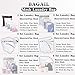 BAGAIL Laundry Bags Mesh Wash Bag for Intimates Lingerie and Delicates,4Pcs(Bra Wash Bag,6×6inch+7×7inch)