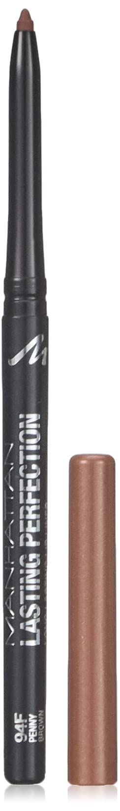 Manhattan Lasting Perfection Lip Liner Fb.94 F Penny Brown Long Lasting Opaque Contour Pen 2g — image 1