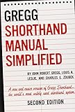 The GREGG Shorthand Manual Simplified cover
