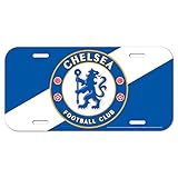 WinCraft Chelsea FC Official PREMIER LEAGUE 12 inch x 6 inch Plastic License Plate by 256843