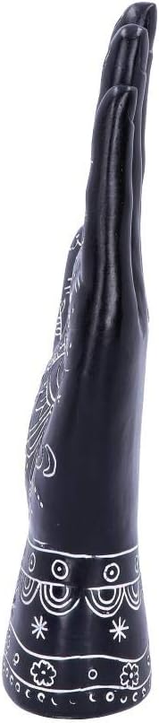 Nemesis Now U4798P9 Hamsa Hand 22.5cm, Black, One Size, Black / Black - Image 3