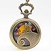 2016 The Nightmare Before Christmas Sally&Jack Dial Quartz Pocket Watch Necklace Pendant Xmas Gifts