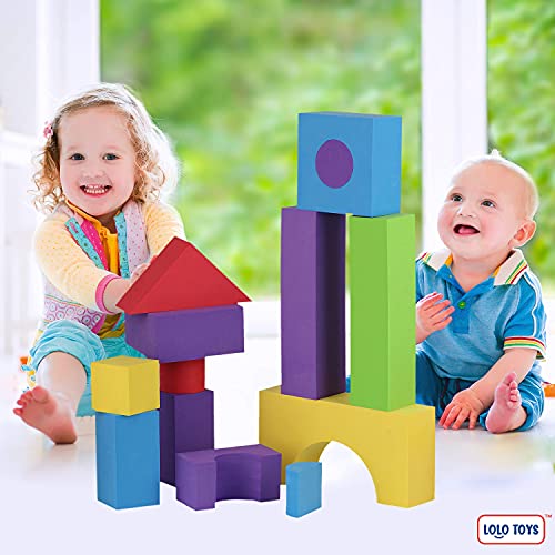 Large Building Foam Blocks for Toddlers Giant Jumbo Big Building