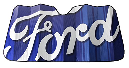 Plasticolor 003704r01 ford blue windshield sunshade