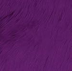 Shannon Faux Fur Luxury Shag Purple Fabric By The Yard