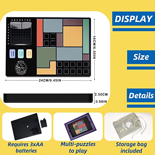 YUMLIMN Burning Brain Teaser Puzzle Games 500+ Level Challenge Logic Game, Electronic Board