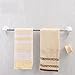 WOMEI Home Decor Suction Cup Bar 40cm 16inch Long Kitchen Single Shower Towel Bar Towel Rack Stainless Steel