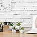 MyGift Decorative Indoor Fake Plants, Assorted Artificial Succulents in White Ceramic Planter Pots, Set of 4