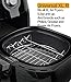XL Air Fryer Accessories XL for Power Airfryer XL Gowise Cozyna and Phillips, Set of 5, includes a recipe book Fit all 5.3QT - 5.8QT