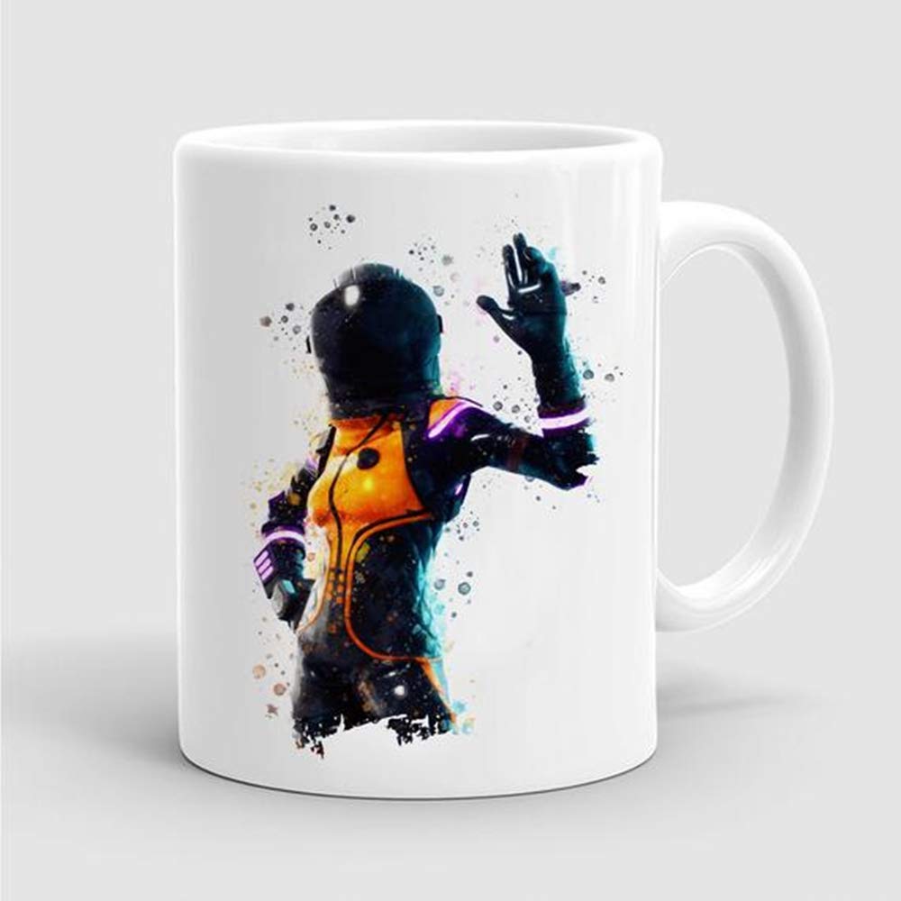 Dark Vanguard Outfit Mug, Game Skin Coffee Cup, Watercolor Gamer ...