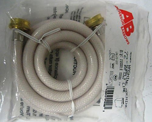 Anderson Barrows Watts 72" Large Female Washing Machine Supply Line 70724072
