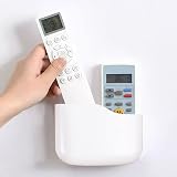 Lanjue Wall Mounted Remote Control Holder - 2 Grids Storage Box view 8