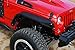 DV8 Jeep Wrangler Fender Flares Slim Style Front and Rear Aftermarket Offroad Fenders Perfect for 4x4 Fits 07-17 JK Model Includes Hardware for Easy Installation FENDB-06