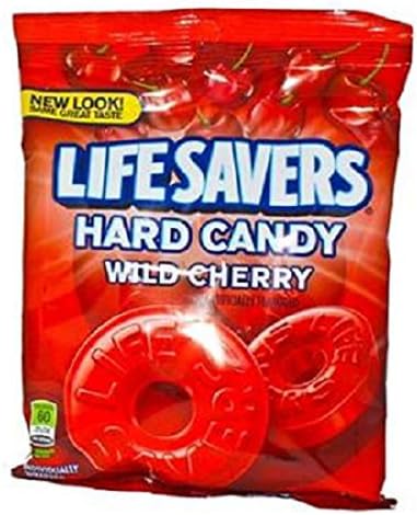 Product Of Lifesavers, Wild Cherry , Count 12 (6.25 oz) - Sugar Candy / Grab Varieties & Flavors