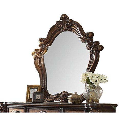Acme Furniture 21104 Versailles Mirror, Cherry Oak