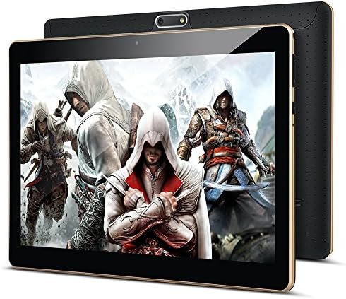 10.1" Inch Android Tablet PC,PADGENE T7S 2GB RAM 32GB Storage Phablet Tablet Quad Core Tablets Dual Camera Sim Card Slots Wifi GPS Bluetooth 4.0 Google Play [2018 (black)