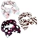 BMC 3pc Mix Pattern Ultra Soft Face Washing Stretch Elastic Bow Towel Headbands