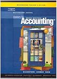 Hardcover Century 21 South - Western Accounting (Wraparound Teacher's Edition) Book