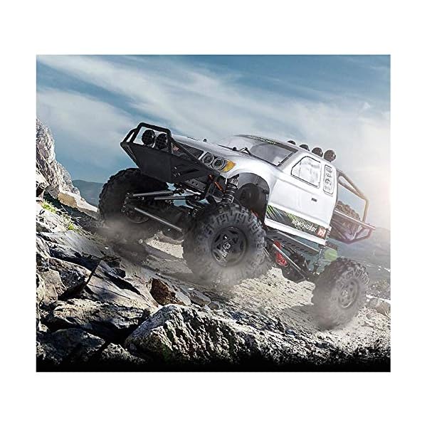 YQGOO RC Fernbedienungsauto Modell Allradantrieb Klettern Offroad Metall 2020 Neuer modifizierter LKW 1/10… – Bild 5