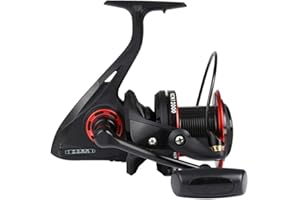 Diwa Spinning Fishing Reels 8000 10000 12000 Series Freshwater Saltwater Big-Game Fishing Surf Fishing 12+1 Stainless BB 70 L