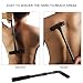 Back Shaver, DIY Back Hair Shaver & Body Shaver with Adjustable Long Handle - Safety & Pain-Free Back Razors, Back Hair Removal for men, Perfect for Dry & Wet Use