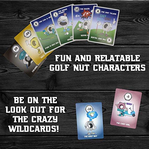 Golf Nut Golf Card Game Funny Stereotypes Perfect Holiday, Xmas