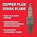 Champion RN11YC4  (322) Copper Plus Replacement Spark Plug, (Pack of 1)