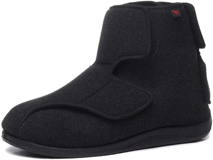 B/H Diabetic OrthopedicSlipper,Hightop diabetic foot shoes, adjustable