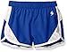 Soffe Girls' Big Woven Mesh Insert Short