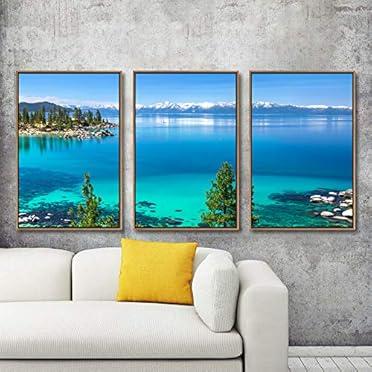 Framed For Living Room Bedroom L Framed Canvas Wall26