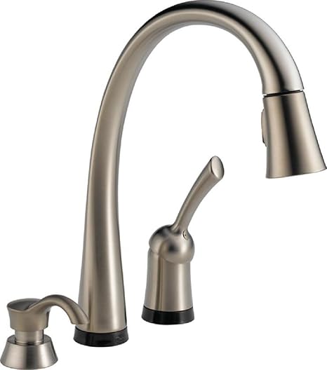 Delta Faucet Pilar Single Handle Touch Kitchen Sink Faucet With