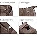 ENKNIGHT Women Shoulder Bags Casual Handbag Travel Canvas Bag Messenger Sling Bag Gray