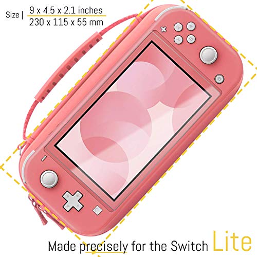 Orzly Carry Case for Nintendo Switch Lite Portable Travel Carry Case