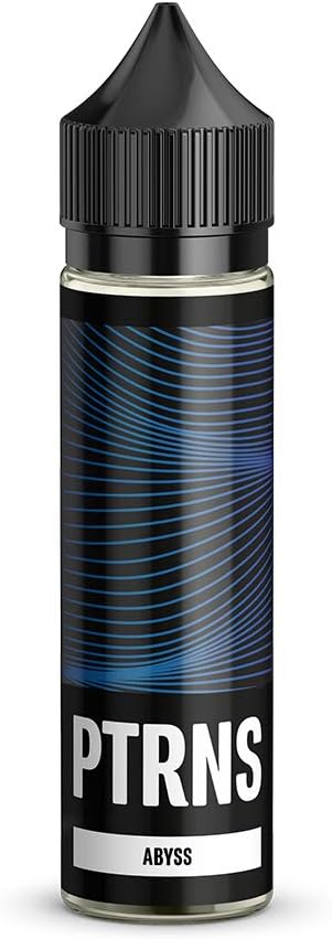 PTRNS - Abyss 50ml E-Liquid | Blueberries, Raspberries, Menthol Flavour | 70VG/30PG Short Fill Vape Juice Sub Ohm Shisha Liquid Cloud Chaser 0mg Flavoured eJuice No Nicotine 60ml Bottle