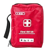 I Go A1FA02 Expedition First Aid Kit Emergency Survival Bag, Best for Hiking, Backpacking, Camping, Travel, Car & Cycling, Outdoors or Sports, Small & Compact